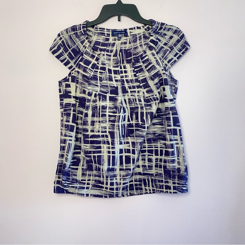 Martin + Osa Silk Blend Top size small